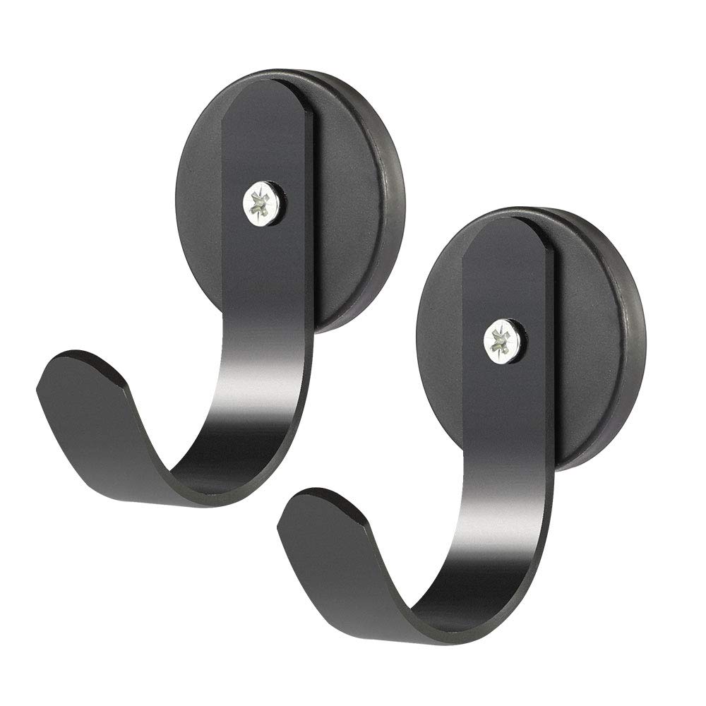 2 Pcs Magnetic Wreath Hanger Wreath Holder Hanger Hook for Metal Front Door — view 1